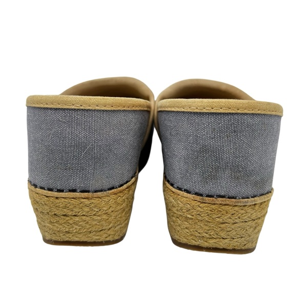 Dansko Gray Mules with Colorful Embroidery - Picture 6 of 9